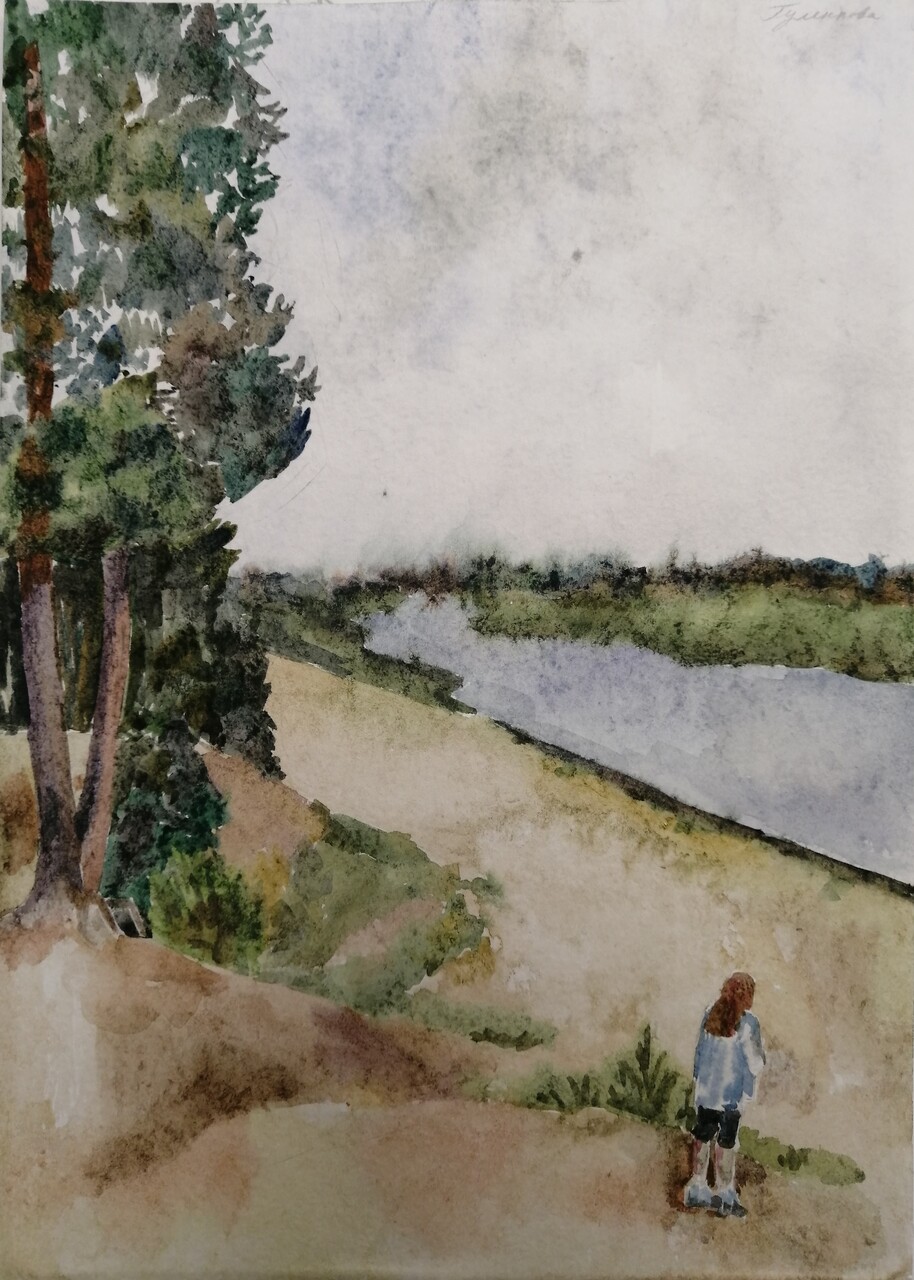 Берег реки Пасол