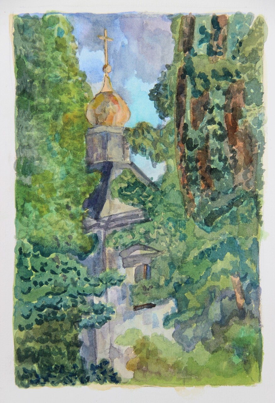 Уголок парка