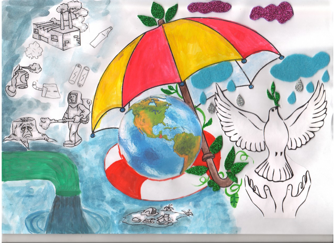 Чистая Планета рисунки детей