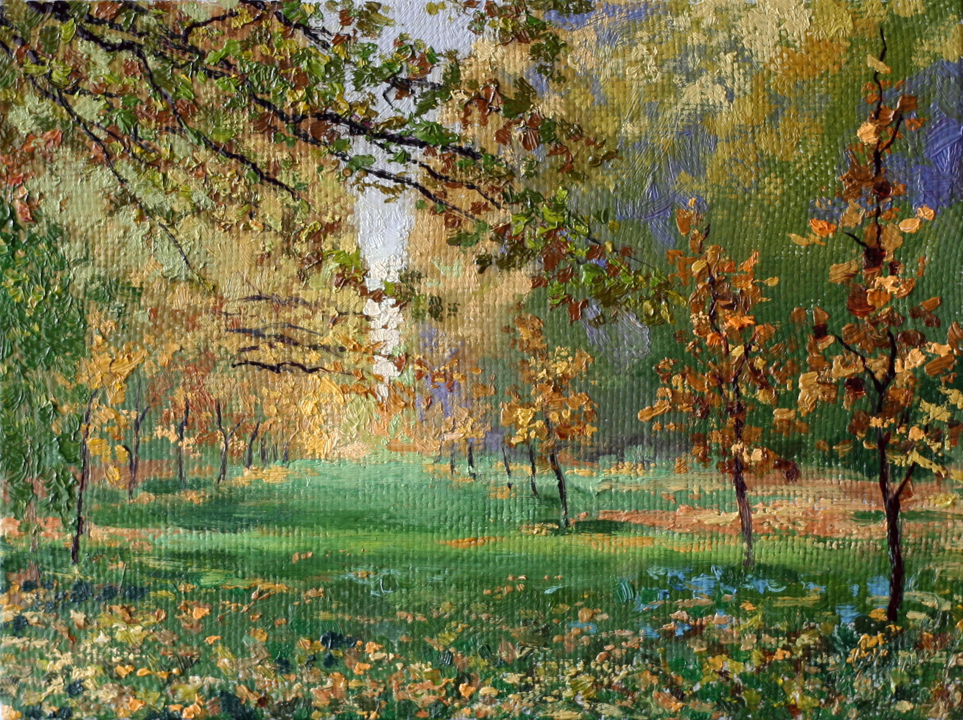 Парк Кусково. Дубовая аллея
