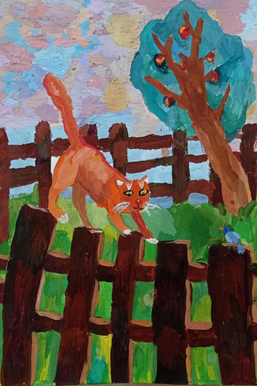 Деревенский кот