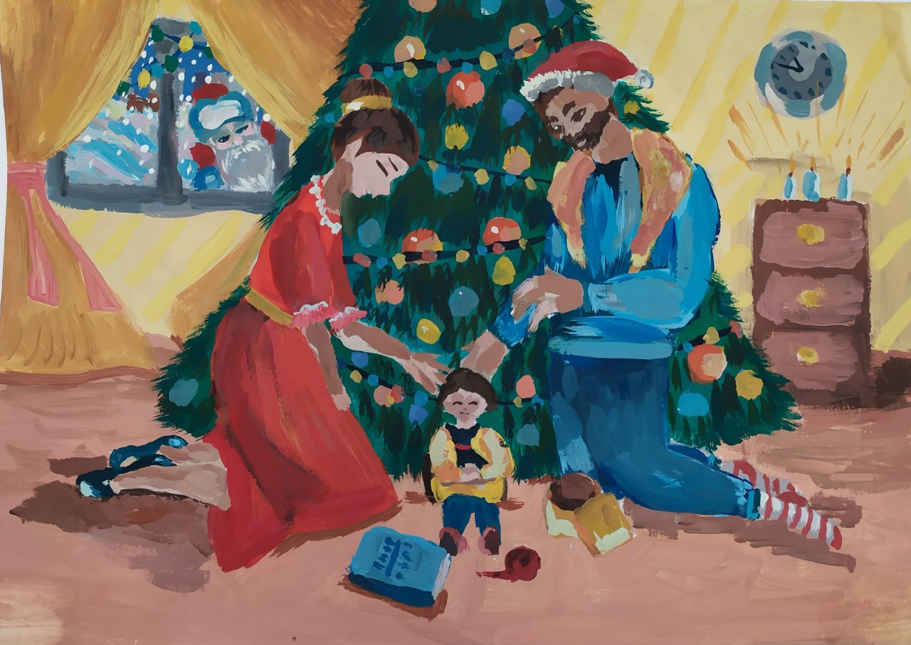 С новым годом, малыш!