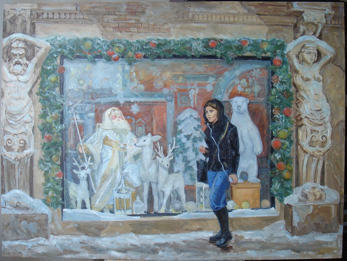 Новогодняя витрина