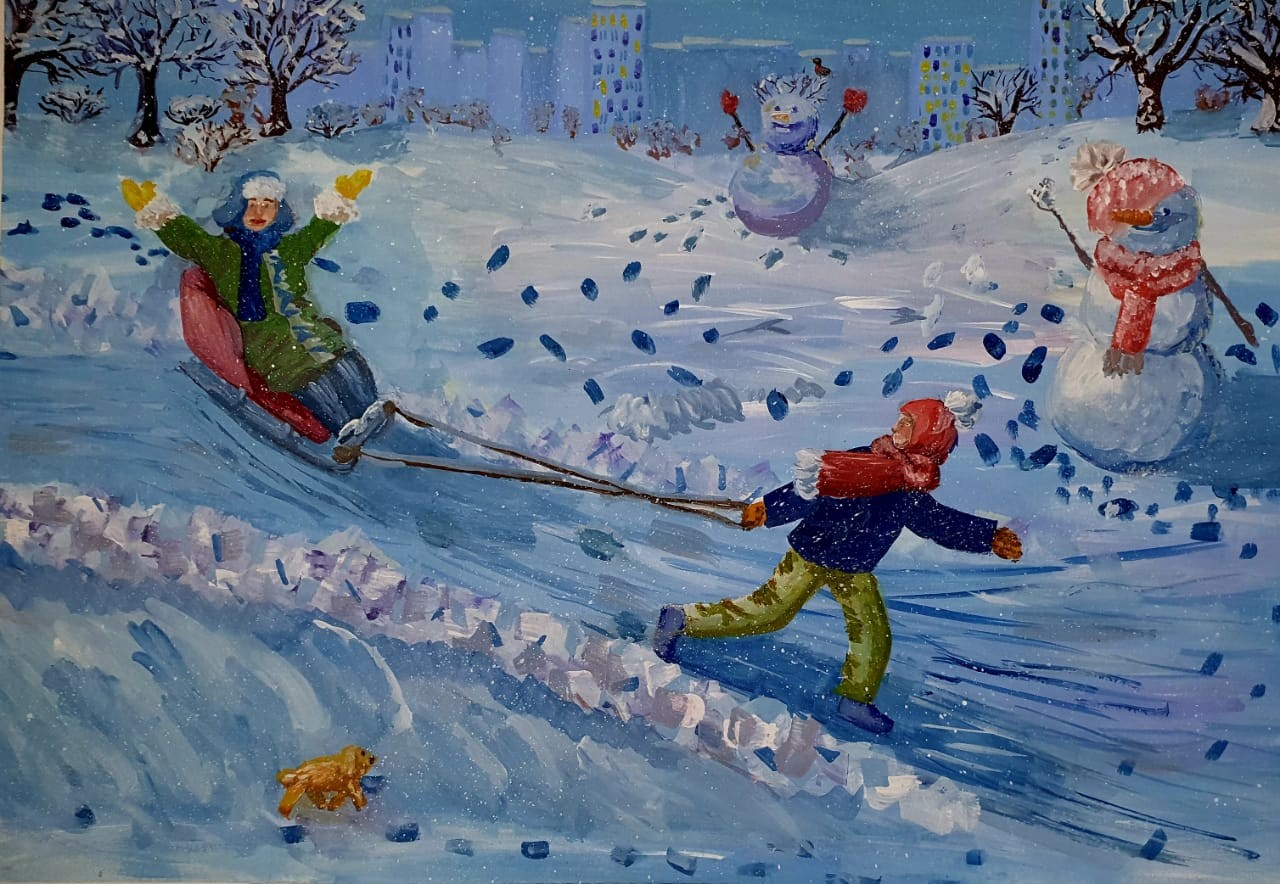 Вот и снежок