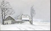 Зима в деревне