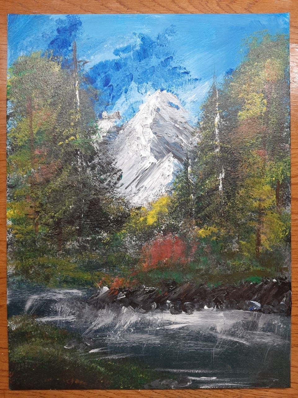 Утро в горах