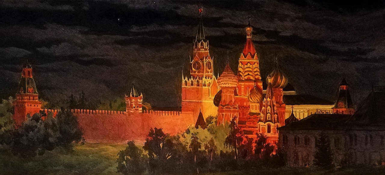 Ночная Москва