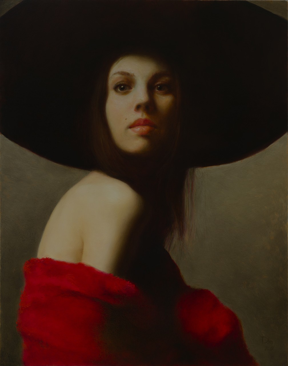 Автопортрет в широкополой шляпе ("Self-portrait in a wide hat") Автопортрет в широкополой шляпе ("Self-portrait in a wide hat")