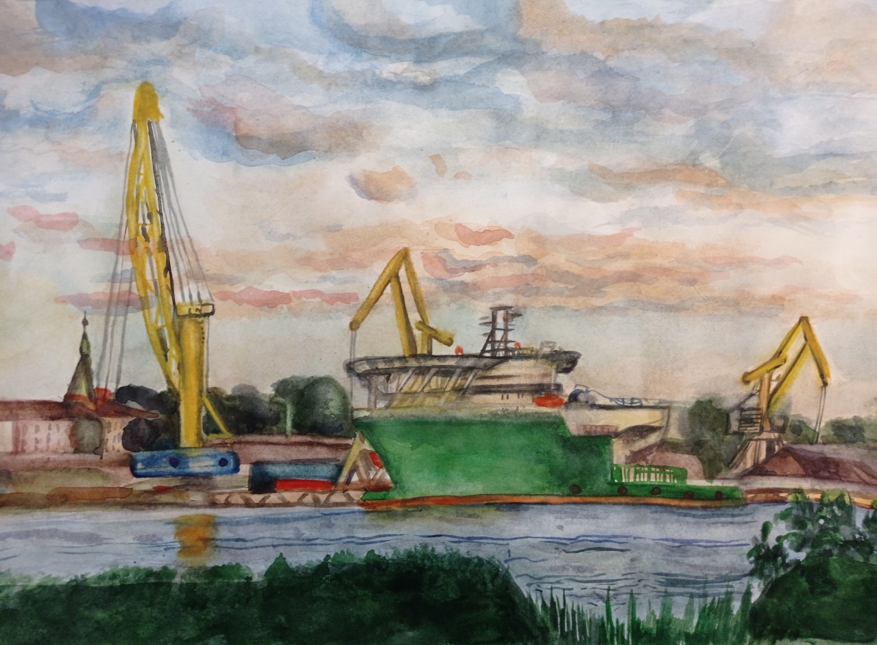 Морской пейзаж 