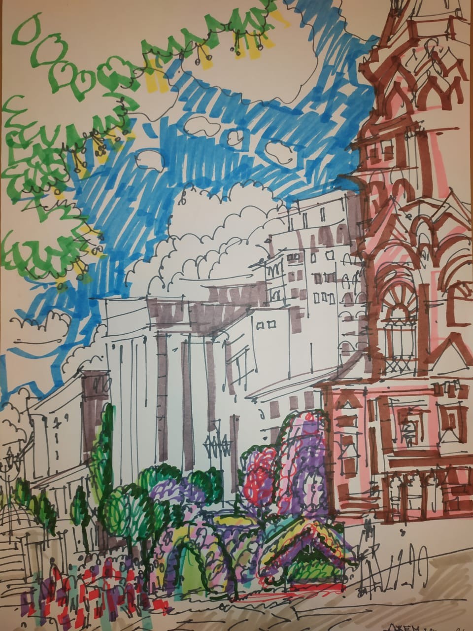 Лето в Москве. Цветочный Джем