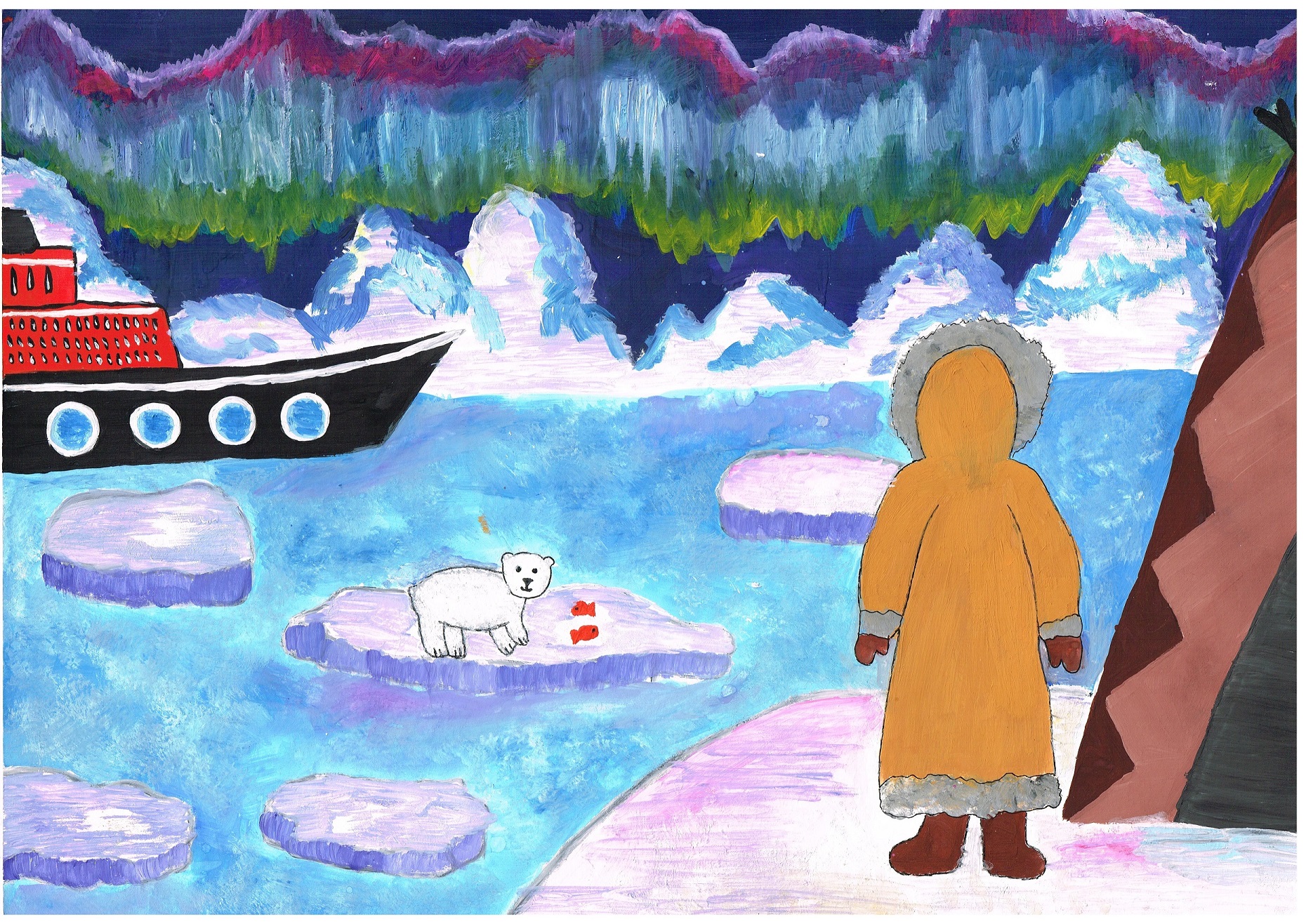 Конкурс рисунков по Арктике