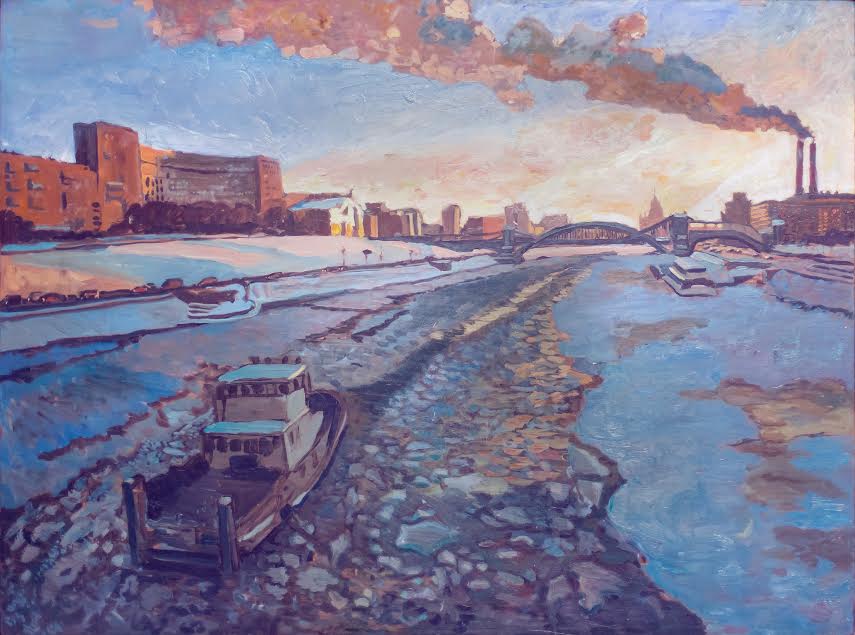 Москва - река.