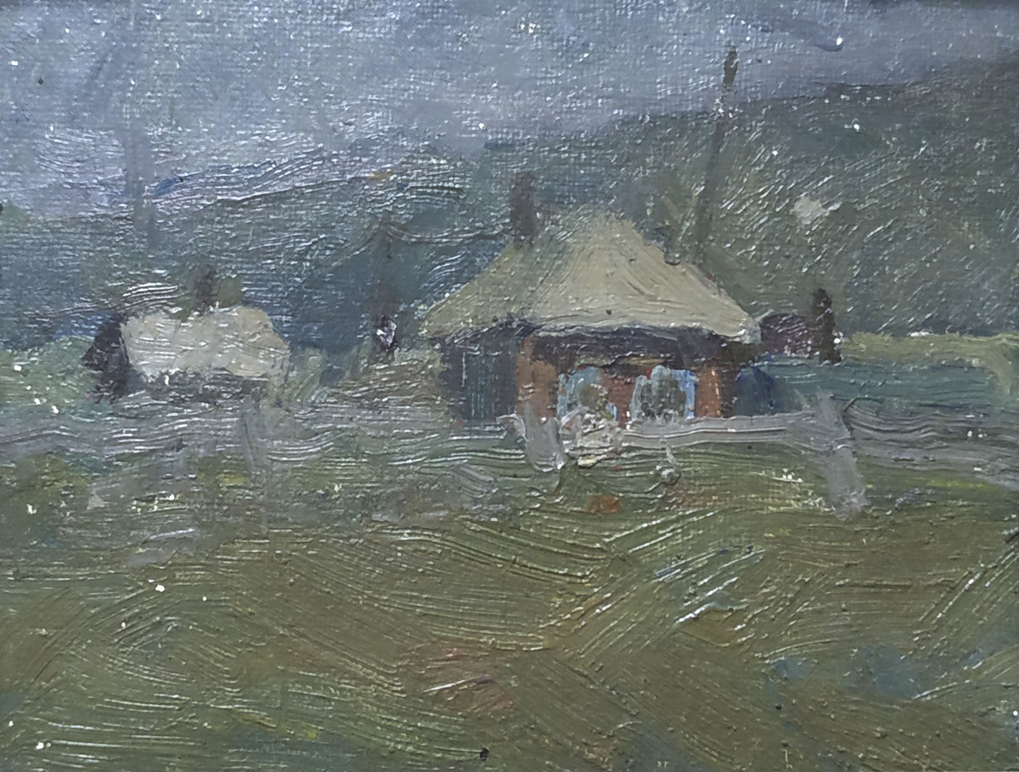 Деревня Халгай. Байкал, остров Ольхон