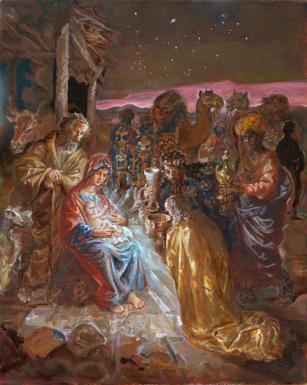 Поклонение волхвов