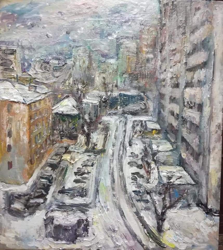 Московский снегопад