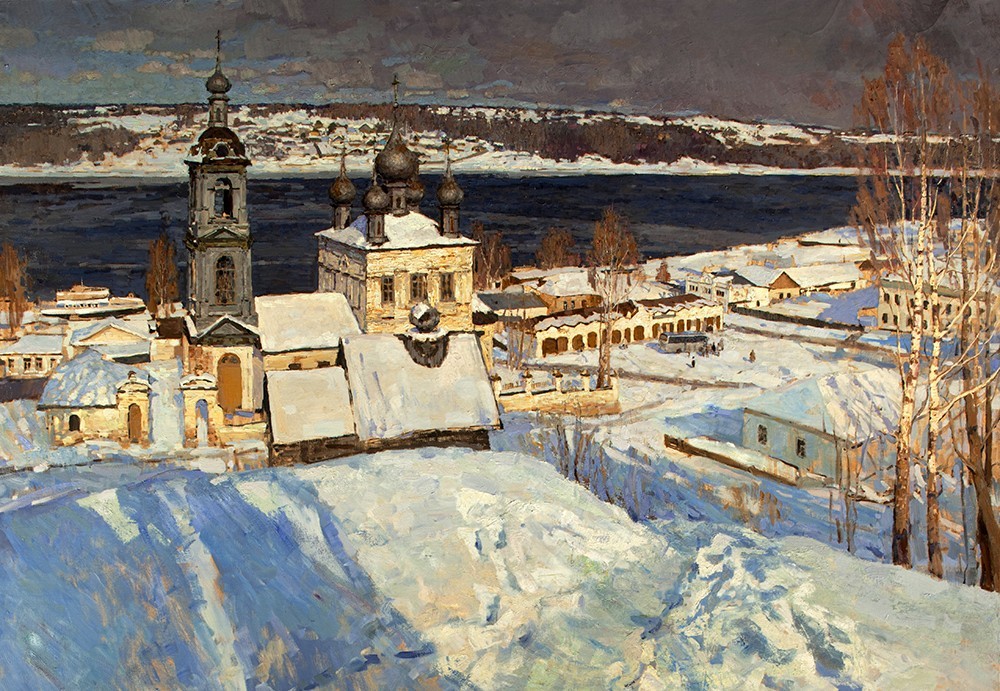 Картина и глазунова плес