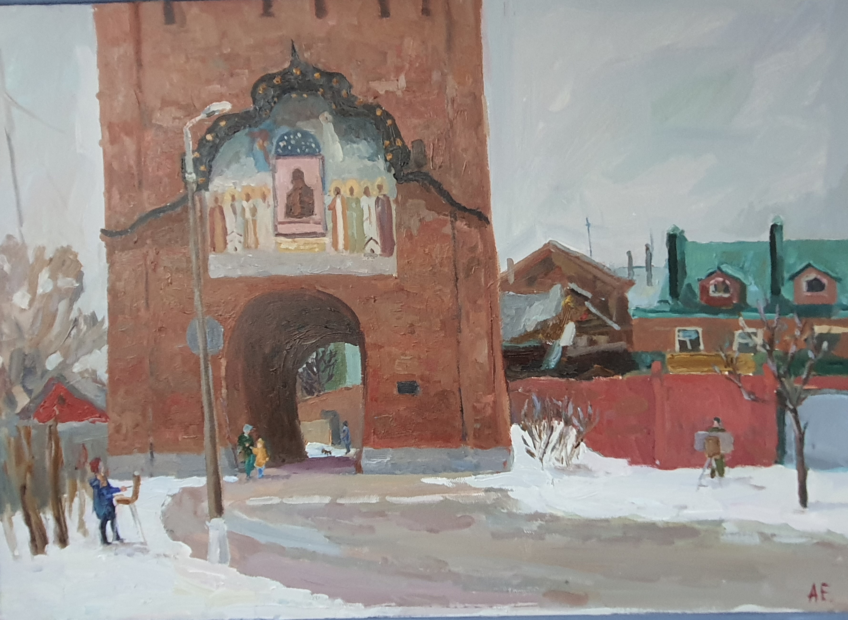 Пленэр в Коломне Пленэр в Коломне