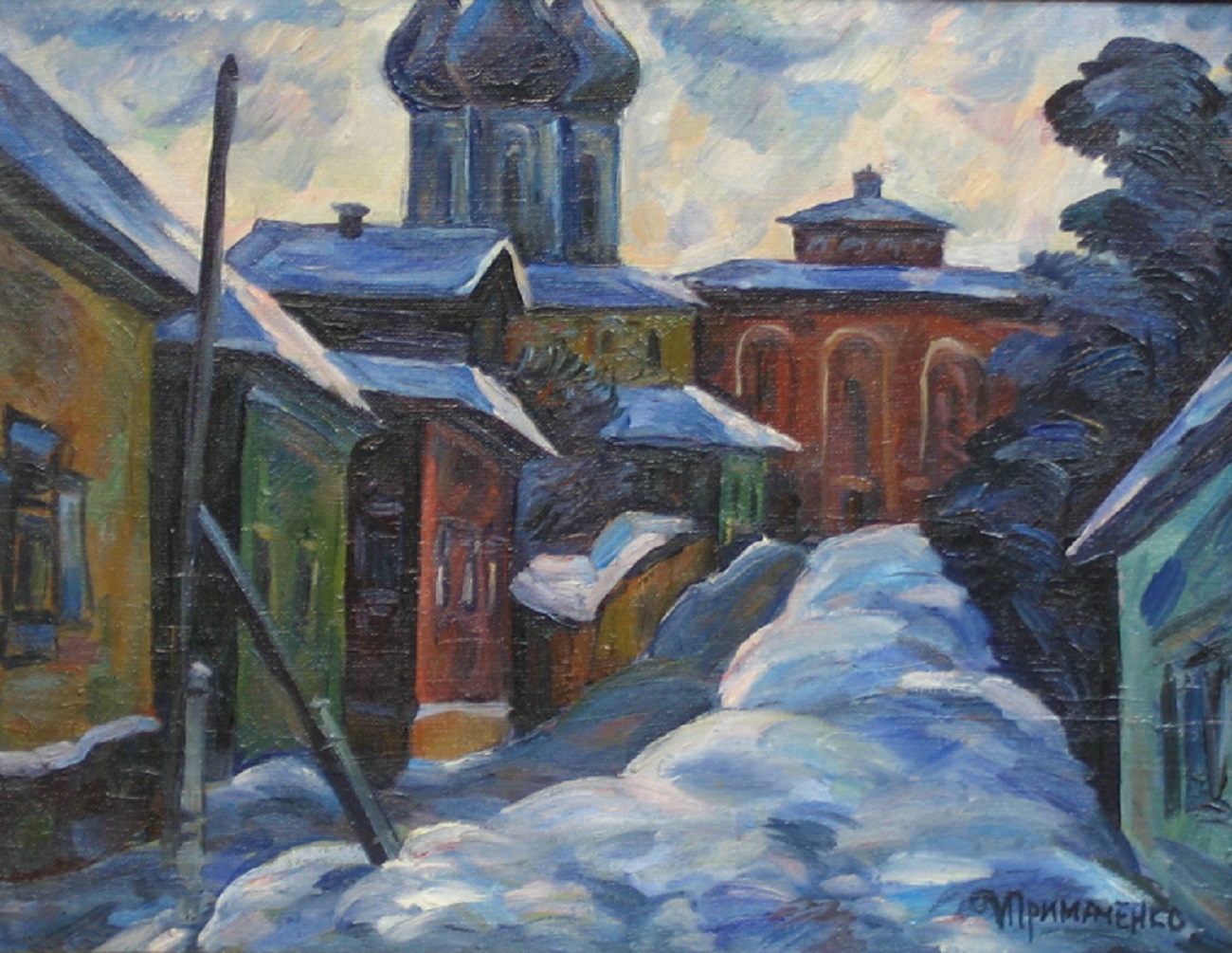 Старая Коломна зимой