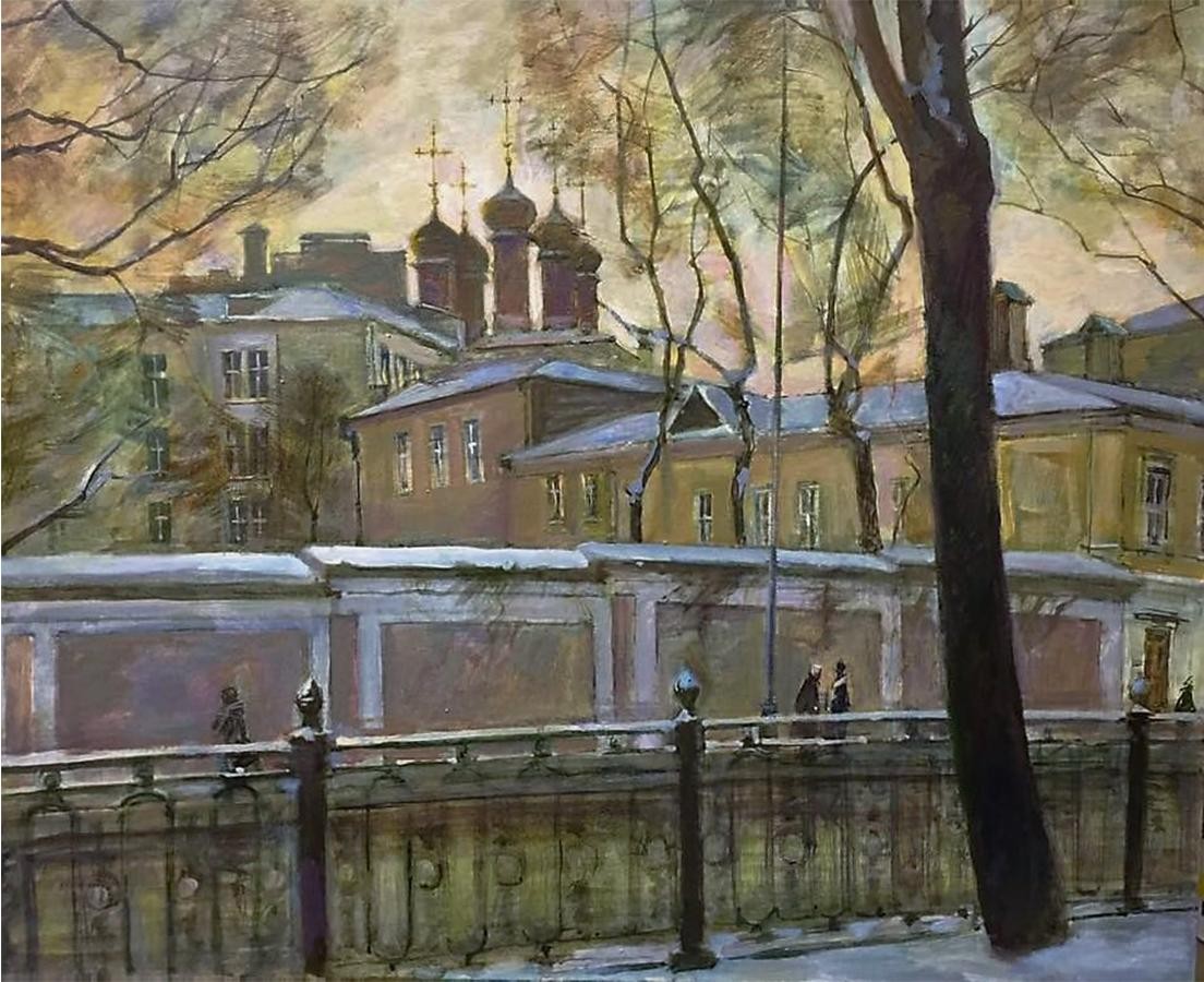 Петровский бульвар. Декабрь. Петровский бульвар. Декабрь.