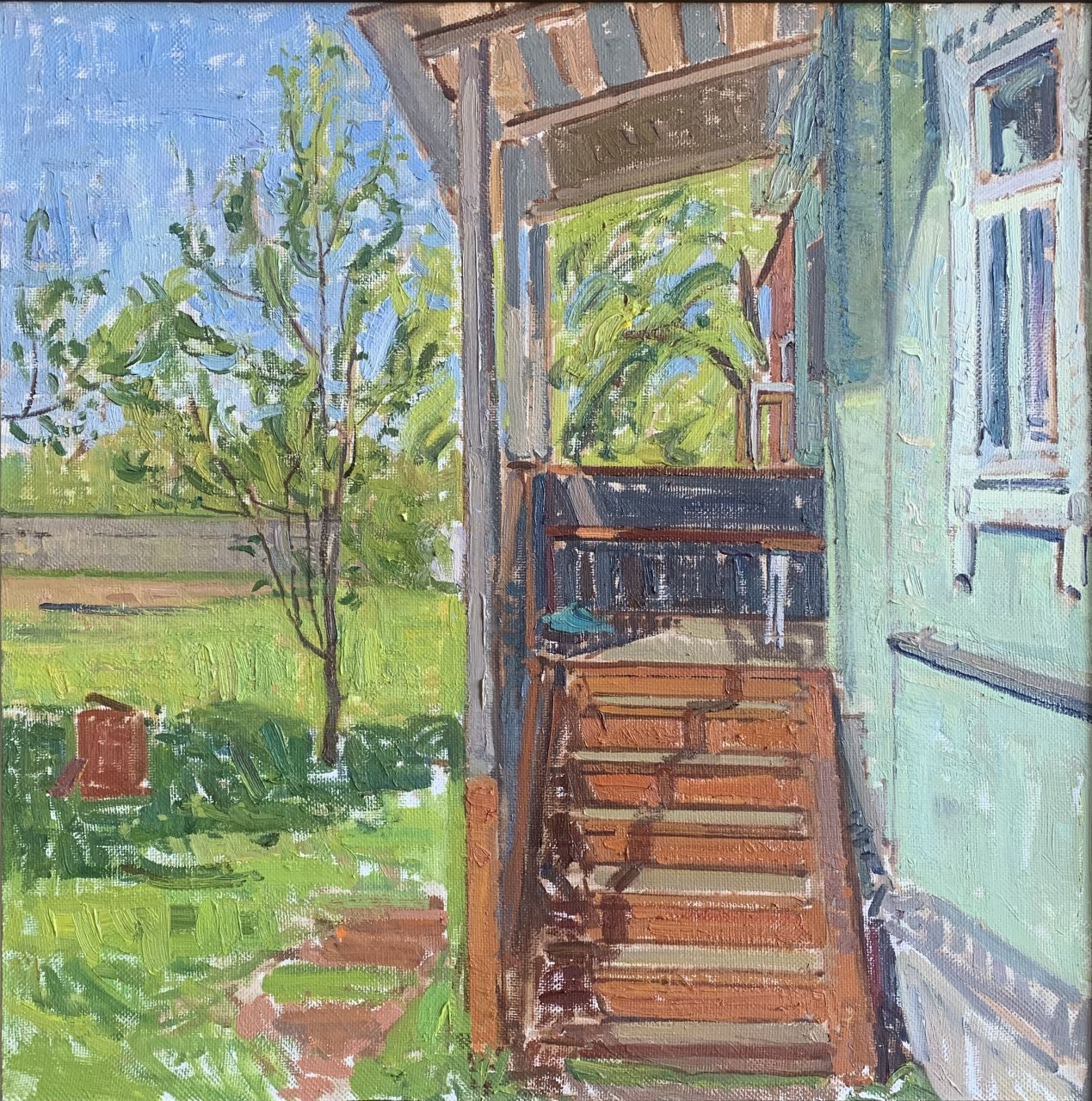 Мое крыльцо.Усад.