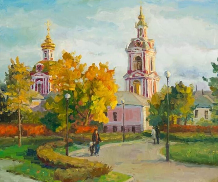 Осень в саду им.Баумана. Серия работ 