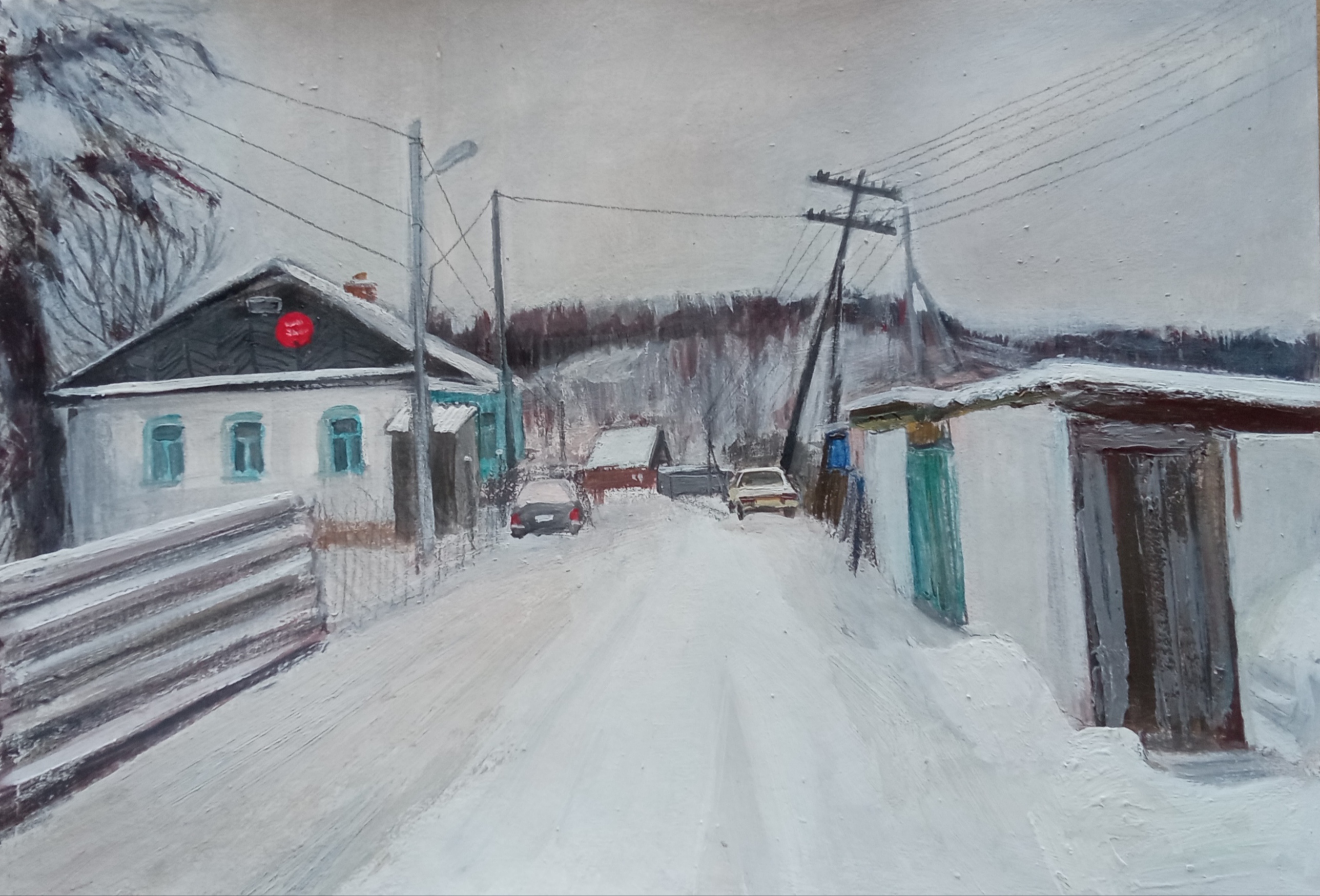 Зима в селе Шилово. 5