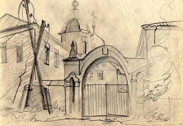 7.Оптина Пустынь (врата)