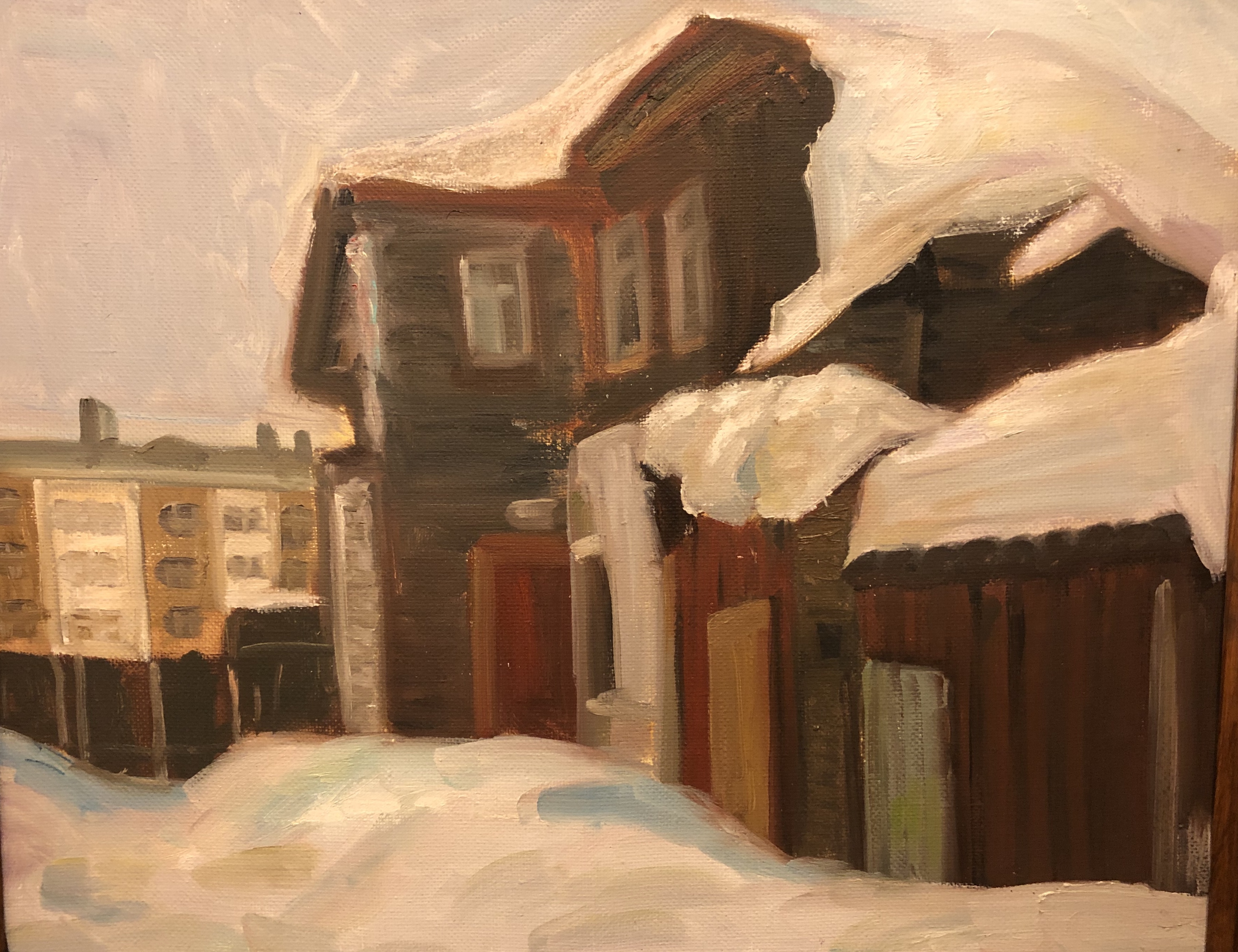 Памятник деревянного зодчества. Ул. Спасокукотского. Кострома