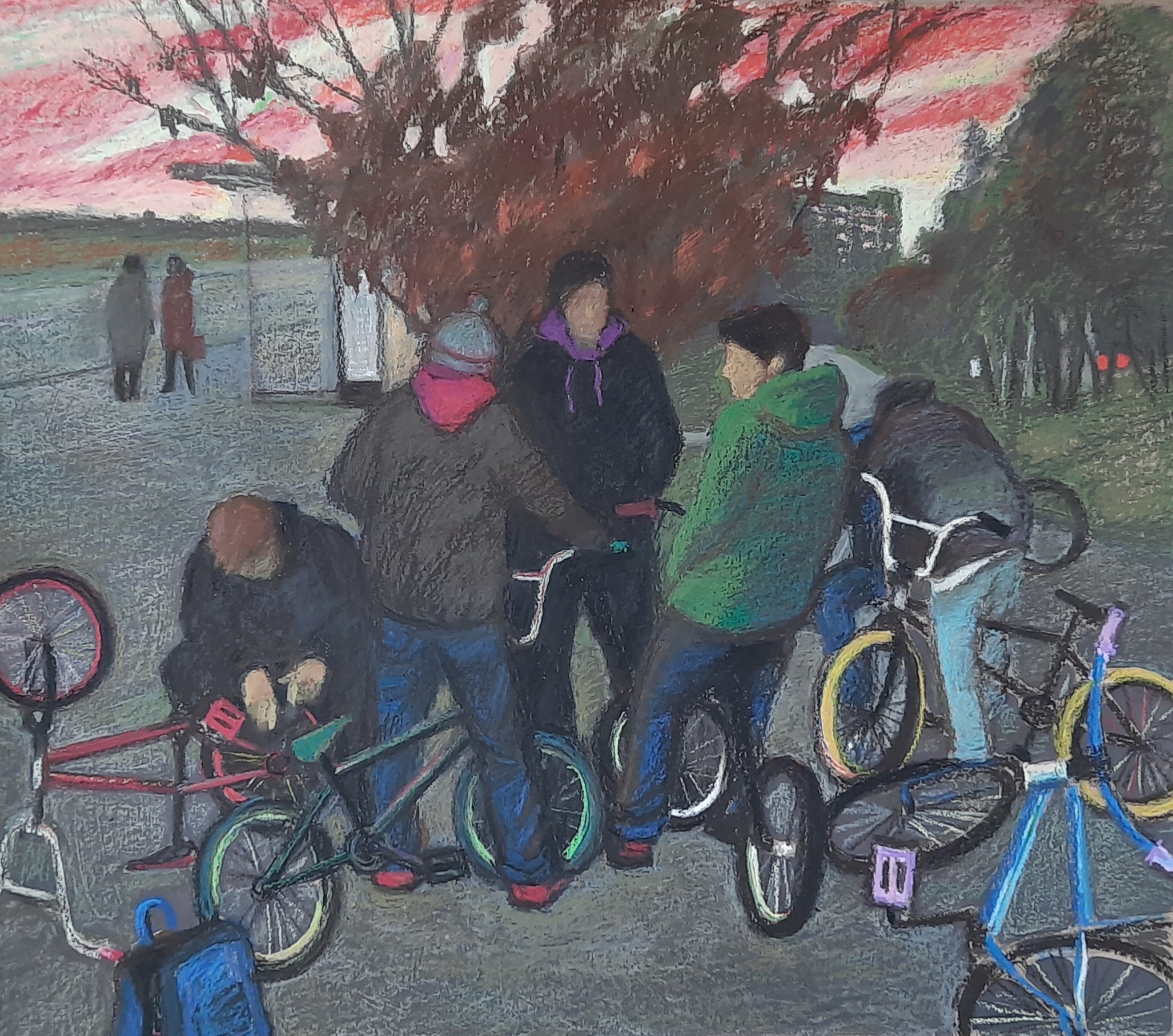 "Вечерняя прогулка"