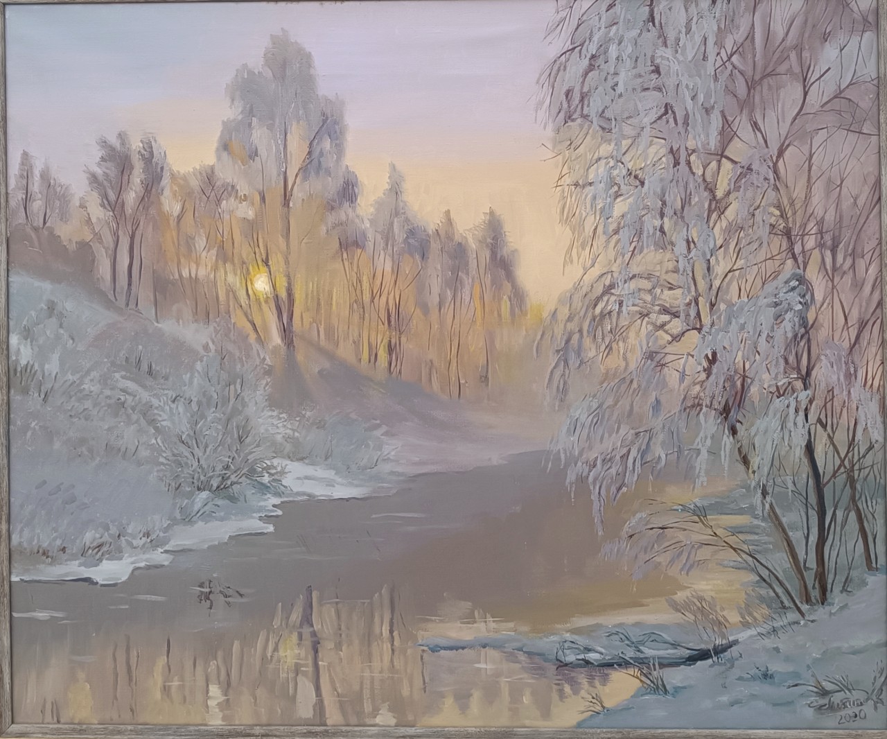 Морозное утро