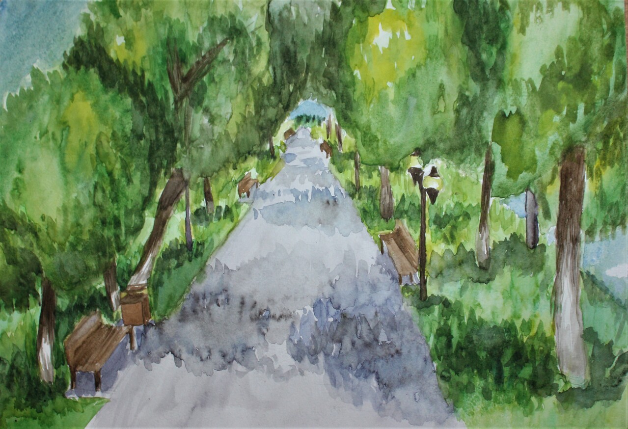 Городская аллея