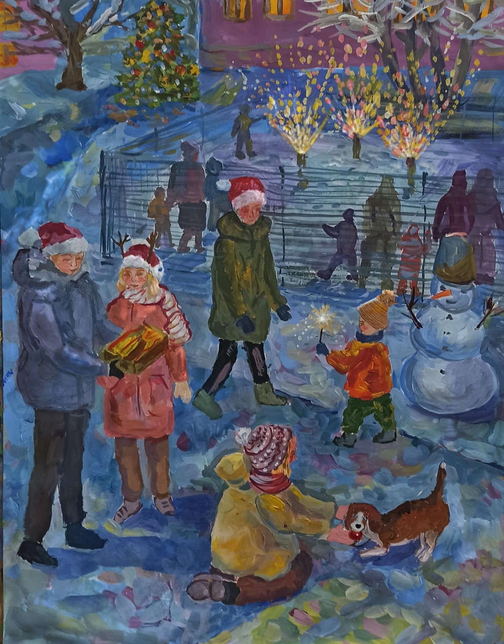 Новогодние фейерверки Новогодние фейерверки