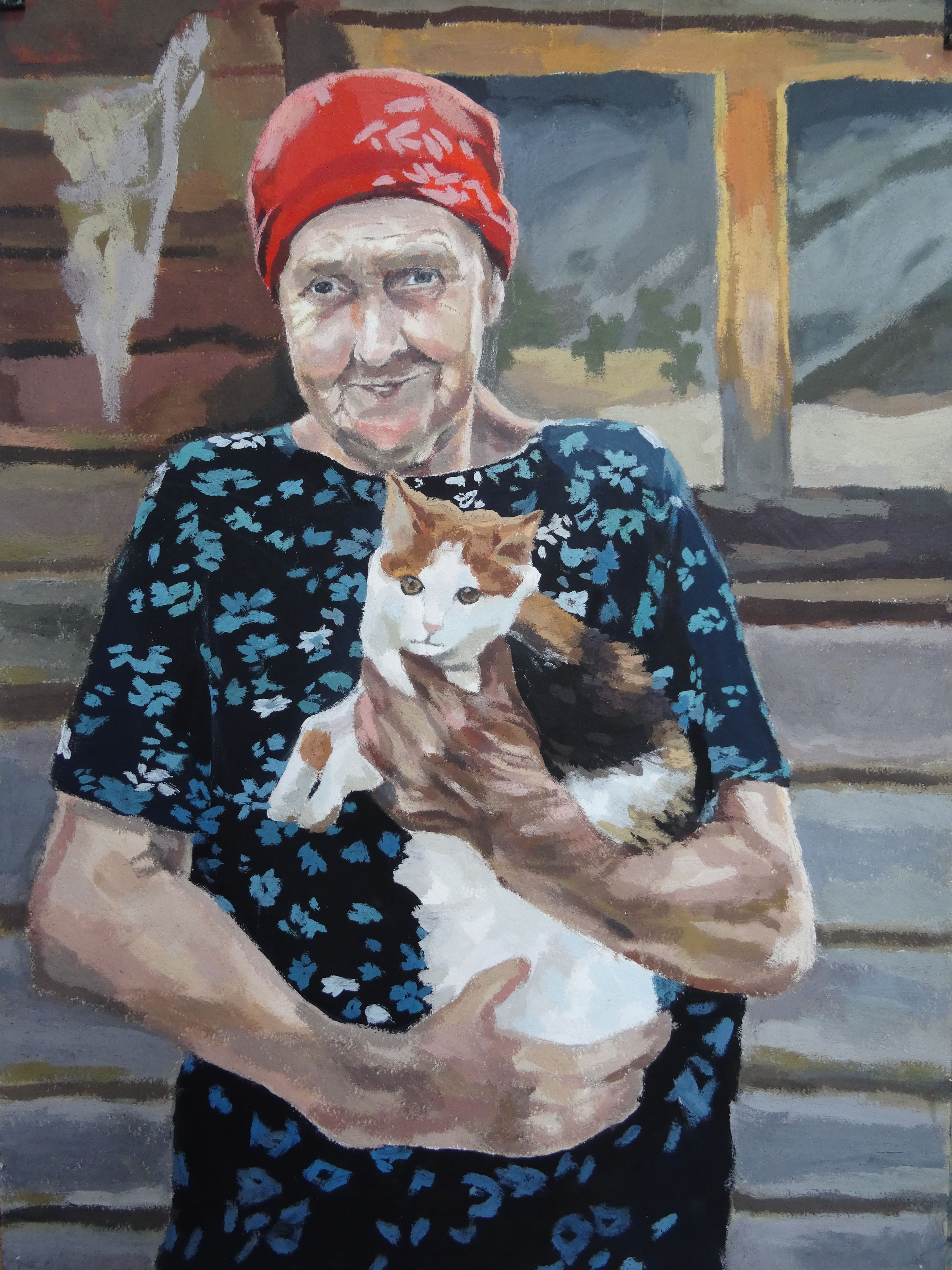 "Бабушка и кот Василий"