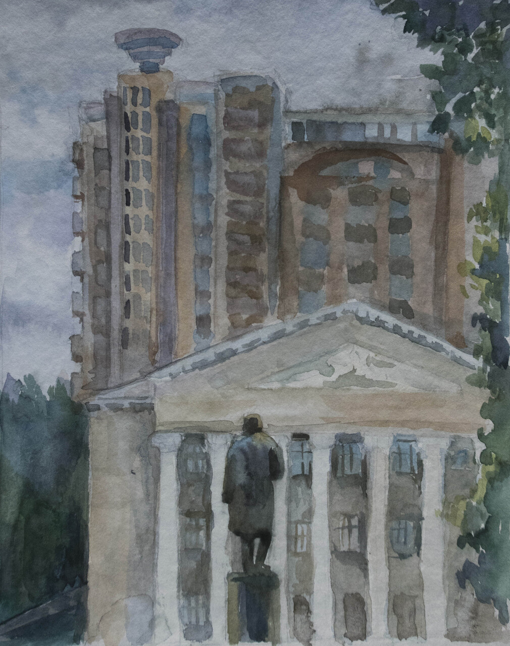 Площадь Ленина в Жуковском