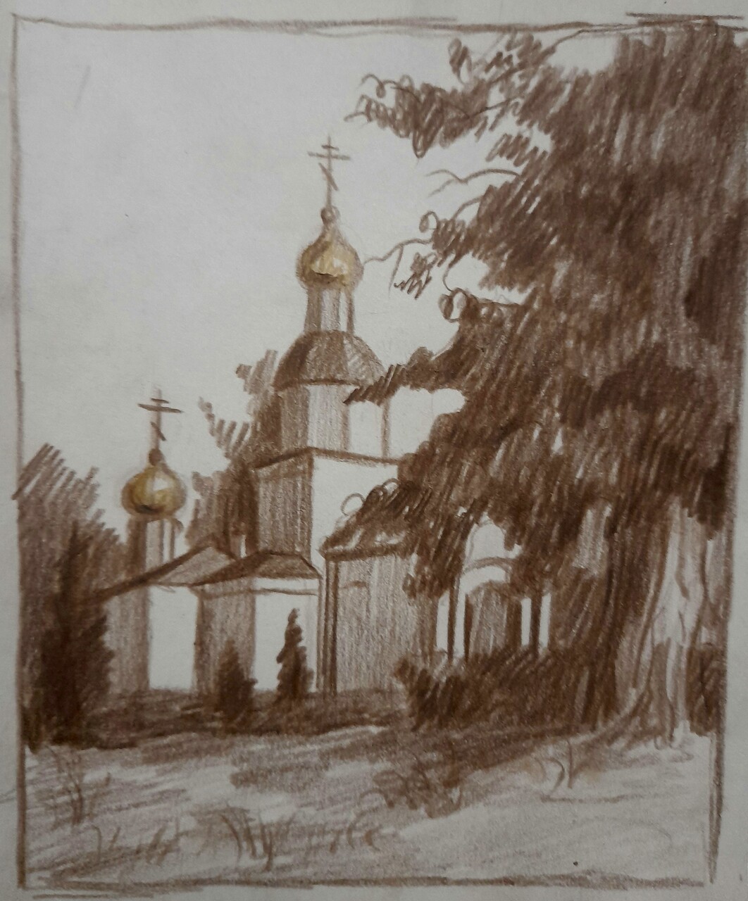 Храм в Поленово.