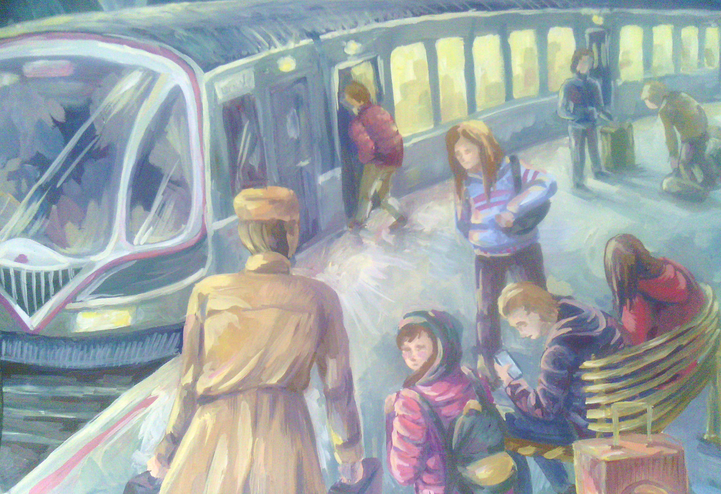 3. Вечерняя электричка