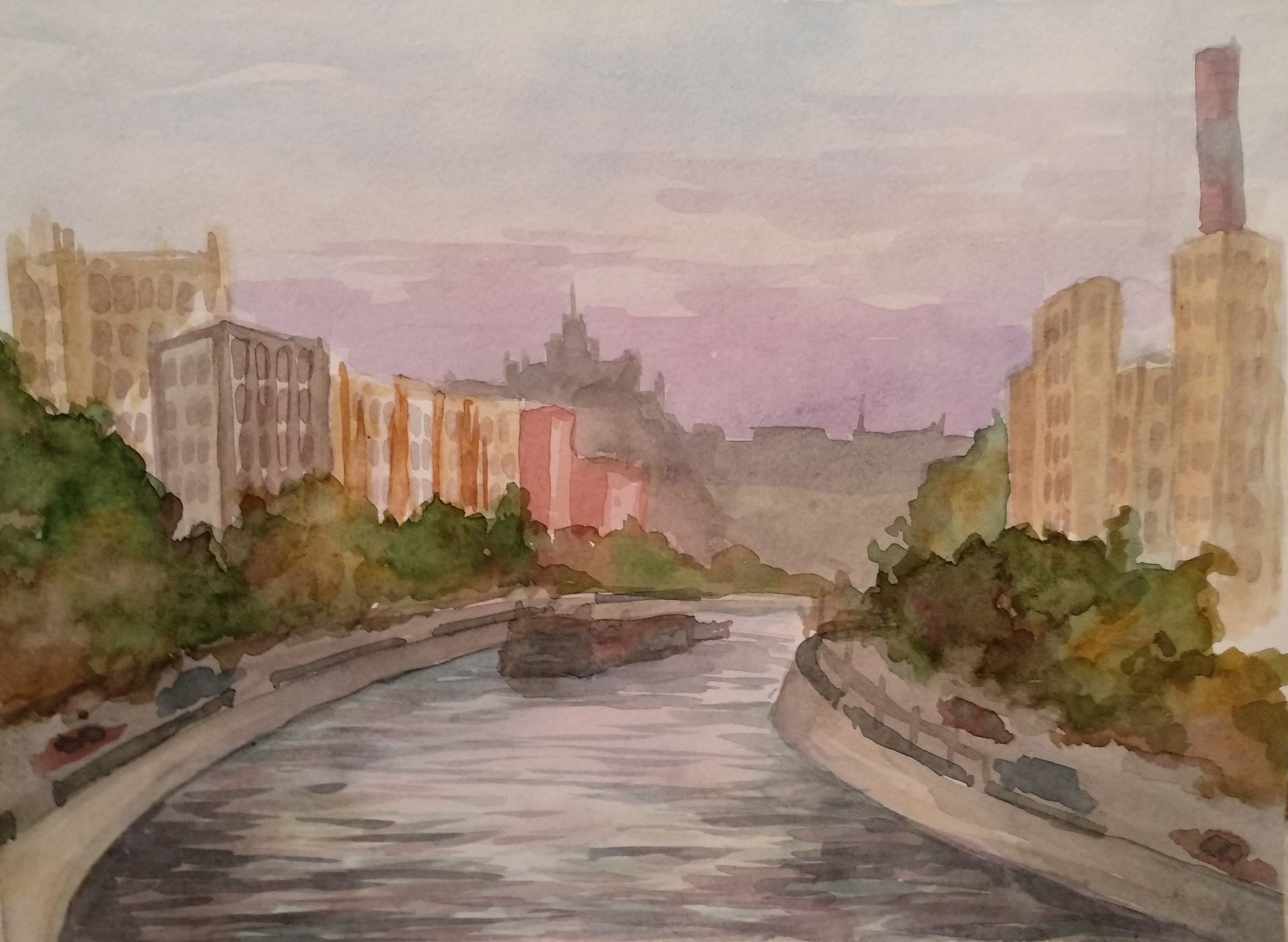 Город на реке