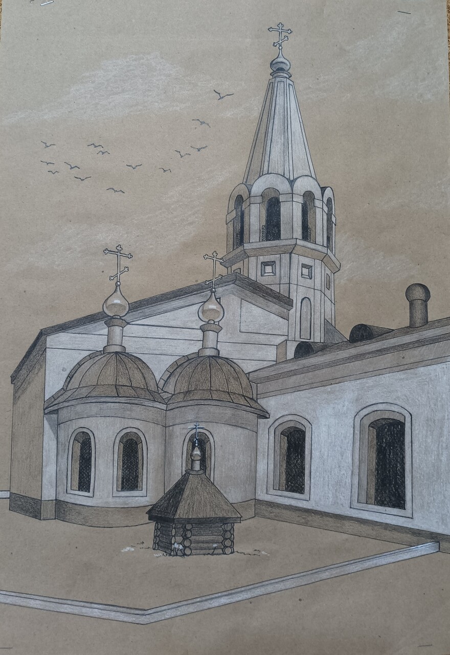 "У Знаменского храма"