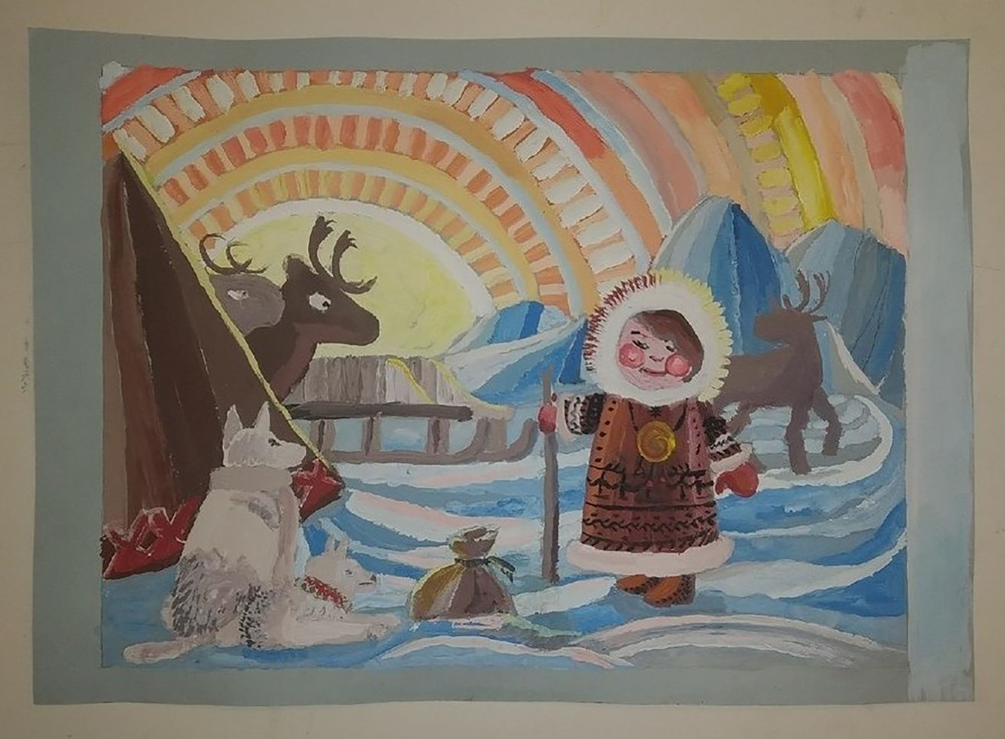 На восходе