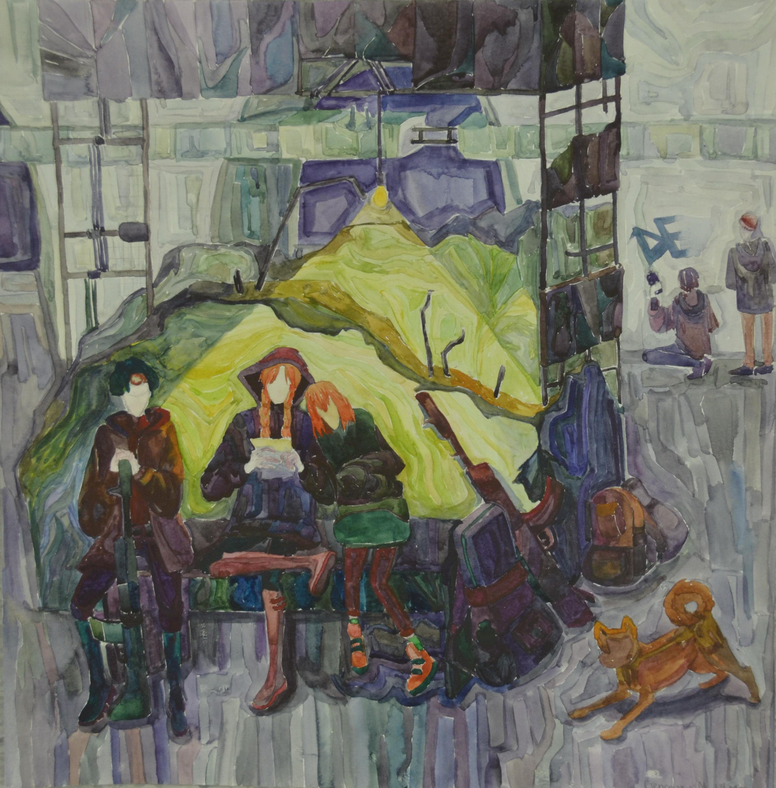 "В метро"
