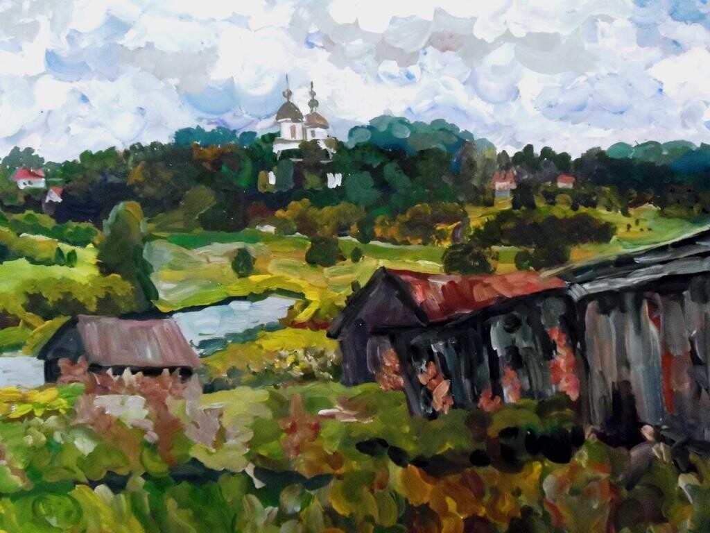 Летний этюд в Трянгушах