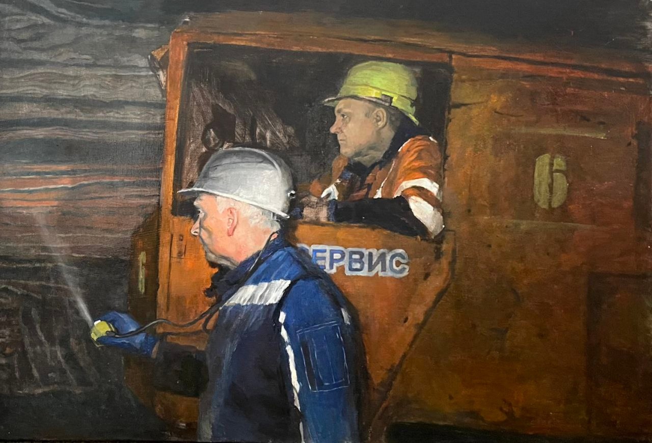 В калийной шахте