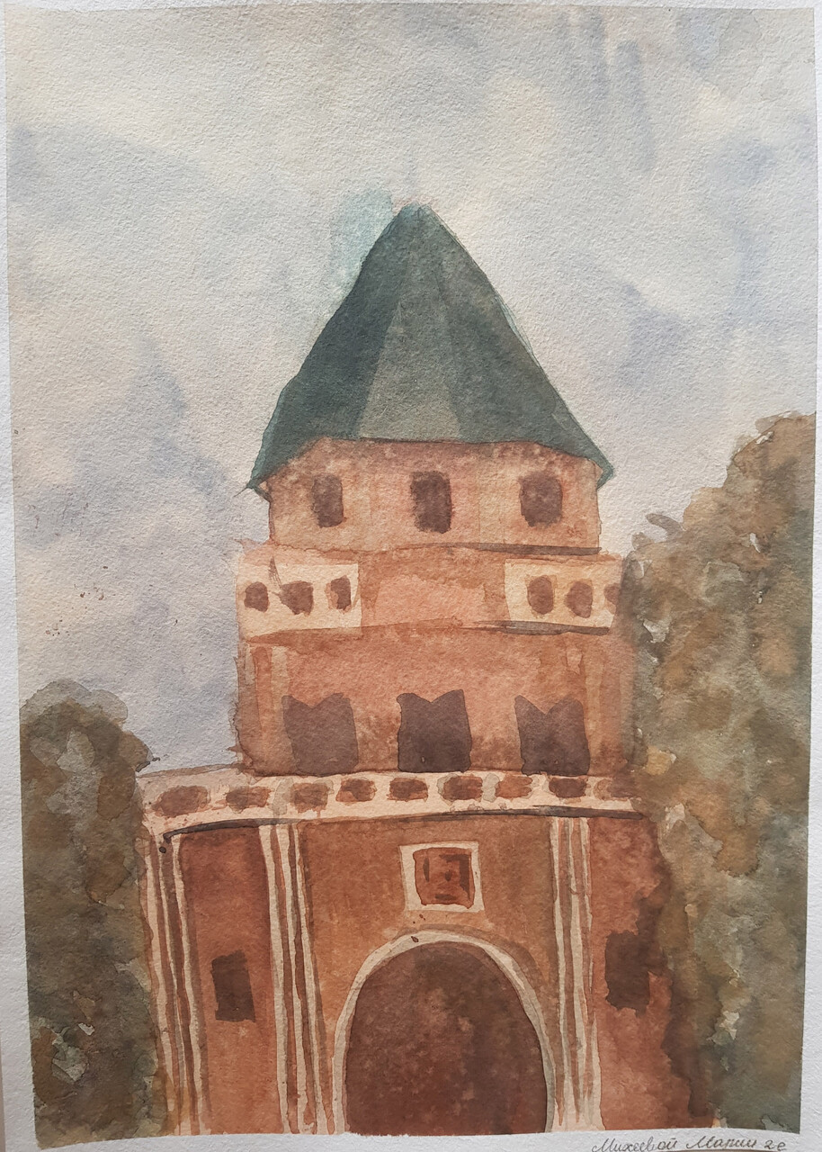 Прогулки по Москве. Архитектурные зарисовки.