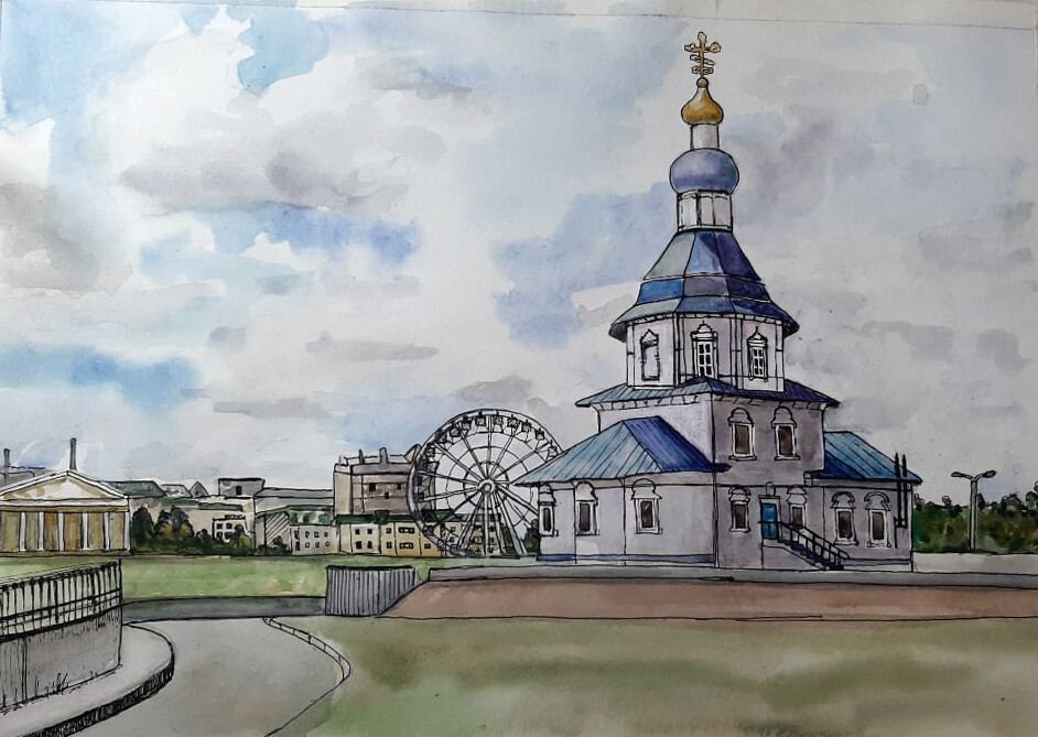 Церковь успения Пресвятой Богородицы г.Чебоксары