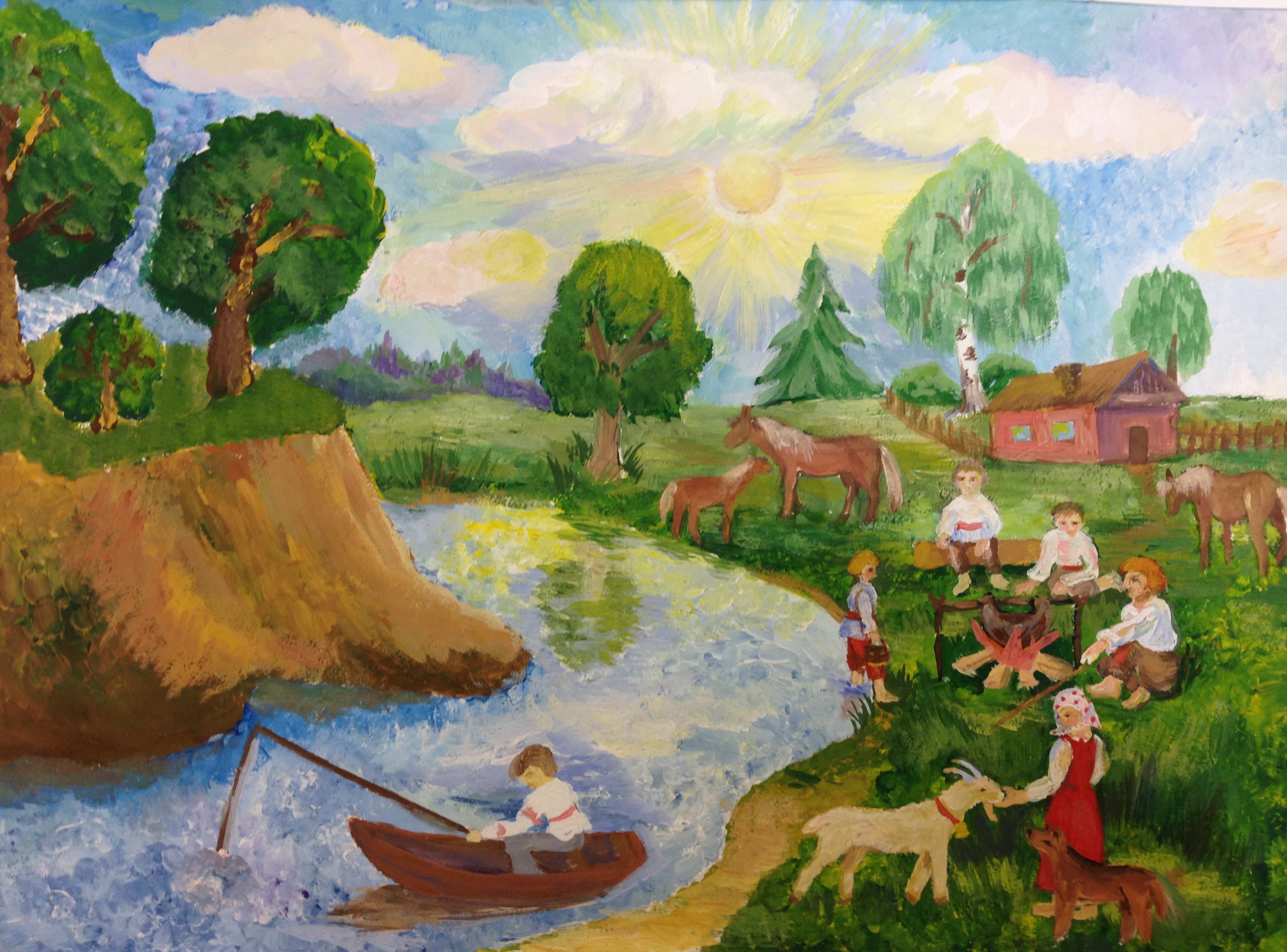 "Крестьянские дети.По произведению И.С.Тургенева"