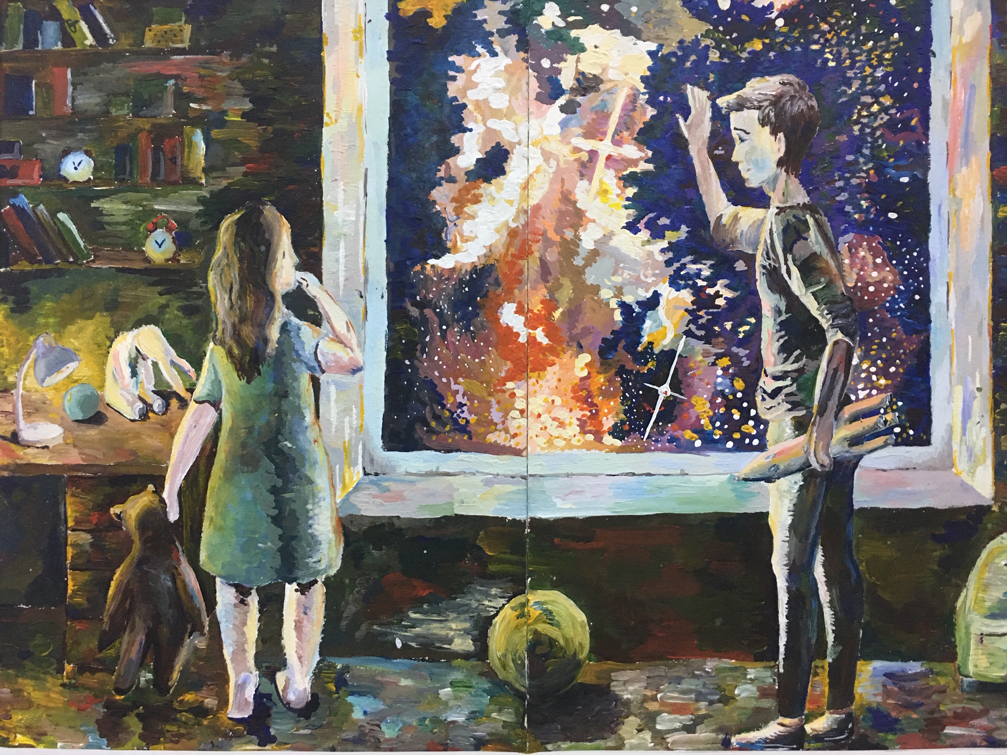 Пойдем со мной (диптих)