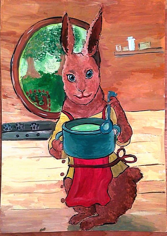 "Заюшка-хозяюшка".