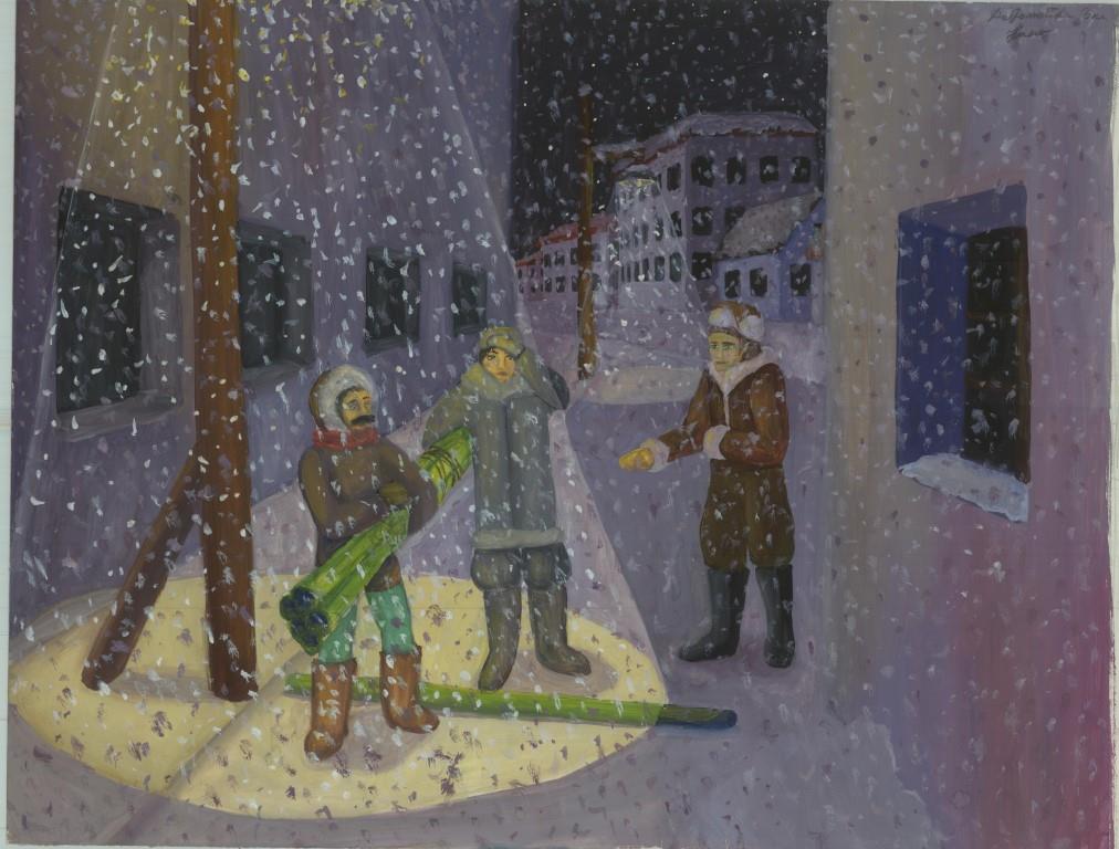 Иллюстрация к повести Ю.Коваля
