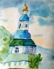 Купол часовни Райфского монастыря