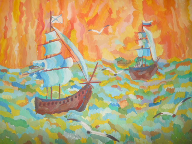 Морское утро